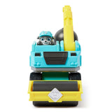 PATRULA CATELUSILOR RUBBLE AND CREW MOTOR SI TRACTORUL CU BILA DE DEMOLARE