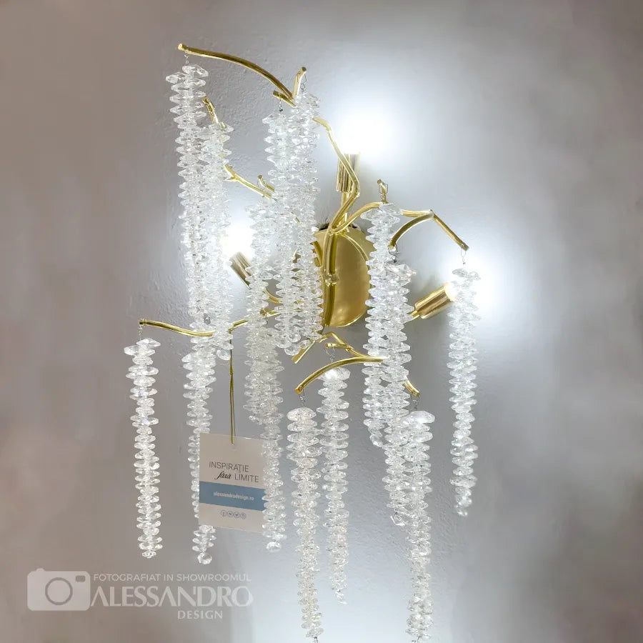 Aplica Cristal Chandler 3X G9 - vivimall.ro