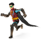 FIGURINA ROBIN CU COSTUM TECH SI ARTICULATA 10CM CU 3 ACCESORII SURPRIZA