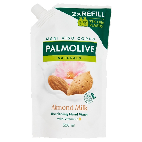 Săpun lichid Palmolive - Lapte de migdale - 500 ml - Îngrijire moale pentru piele