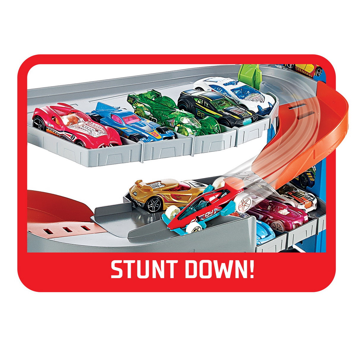 HOT WHEELS GARAJUL CU CASCADORII