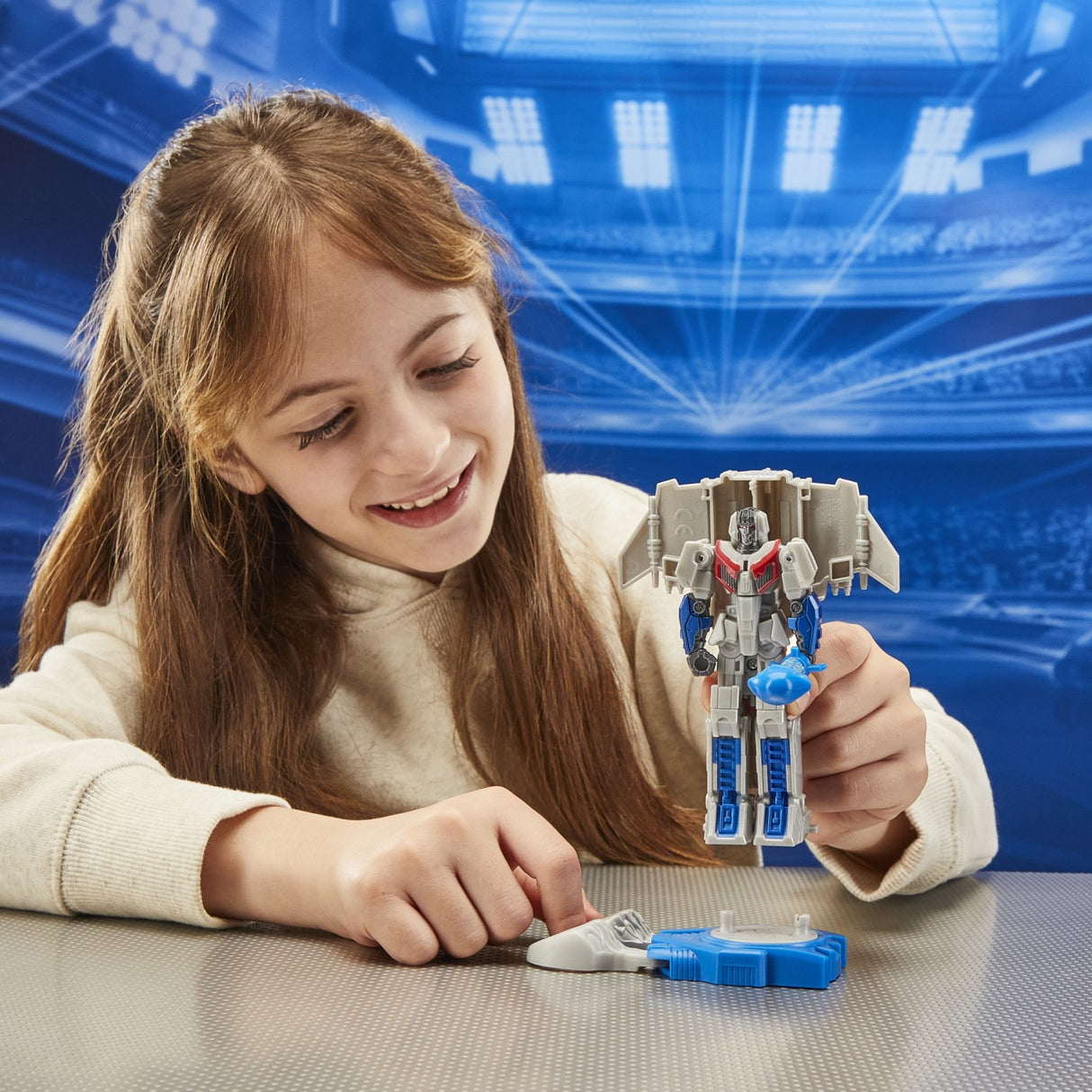 TRANSFORMERS ONE ROBOT BATTLERS FIGURINA STARSCREAM 11.5CM