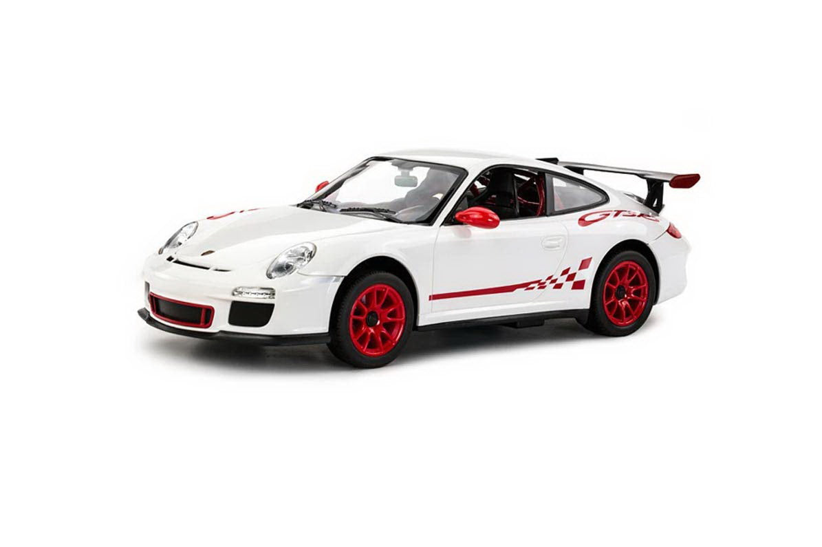 MASINA CU TELECOMANDA PORSCHE GT3 ALB CU SCARA 1 LA 14