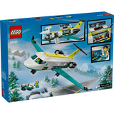 LEGO CITY AVION AMBULANTA PENTRU URGENTE 60465