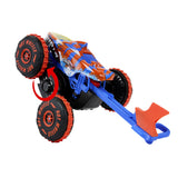 HOT WHEELS MONSTER TRUCK SHARKS VS DINOS MASINA CU TELECOMANDA TIGER SHARK CLIMBER