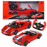 MASINA CU TELECOMANDA FERRARI 458 SPECIALE A ROSU SCARA 1 LA 14