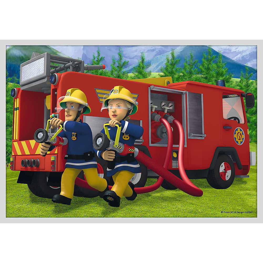 PUZZLE TREFL 10IN1 POMPIERUL SAM - SALVARILE POMPIERULUI SAM