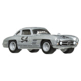 HOT WHEELS TRANSPORTATOR  MERCEDES-BENZ 55 BLAUES WUNDER CU MASINUTA MERCEDES-BENZ 300 SL SCARA 1:64