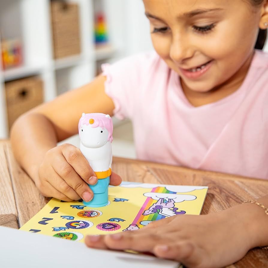 MELISSA AND DOUG STICKER WOW SET DE JOACA AUTOCOLANTE SI STAMPILA UNICORN