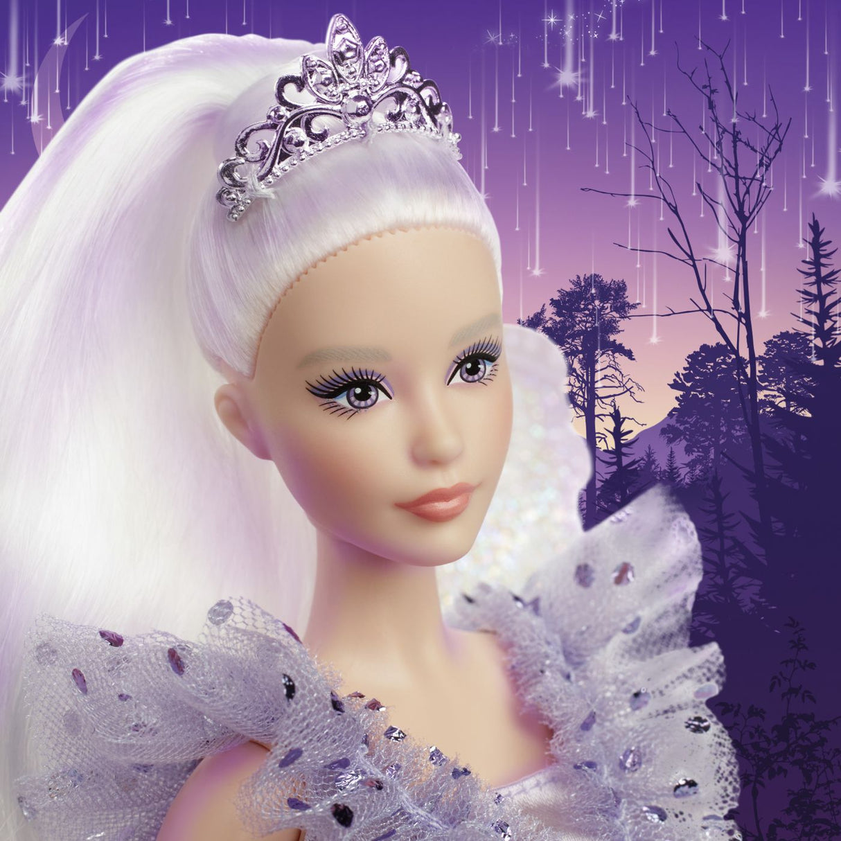 BARBIE SIGNATURE PAPUSA BARBIE ZANA MASELUTA CU ARIPI DE ZANA BAGHETA SI GEANTA