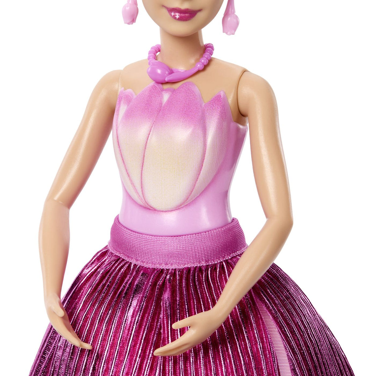 BARBIE PETAL POP SET PAPUSA BARBIE LALEA ROZ SI ACCESORII