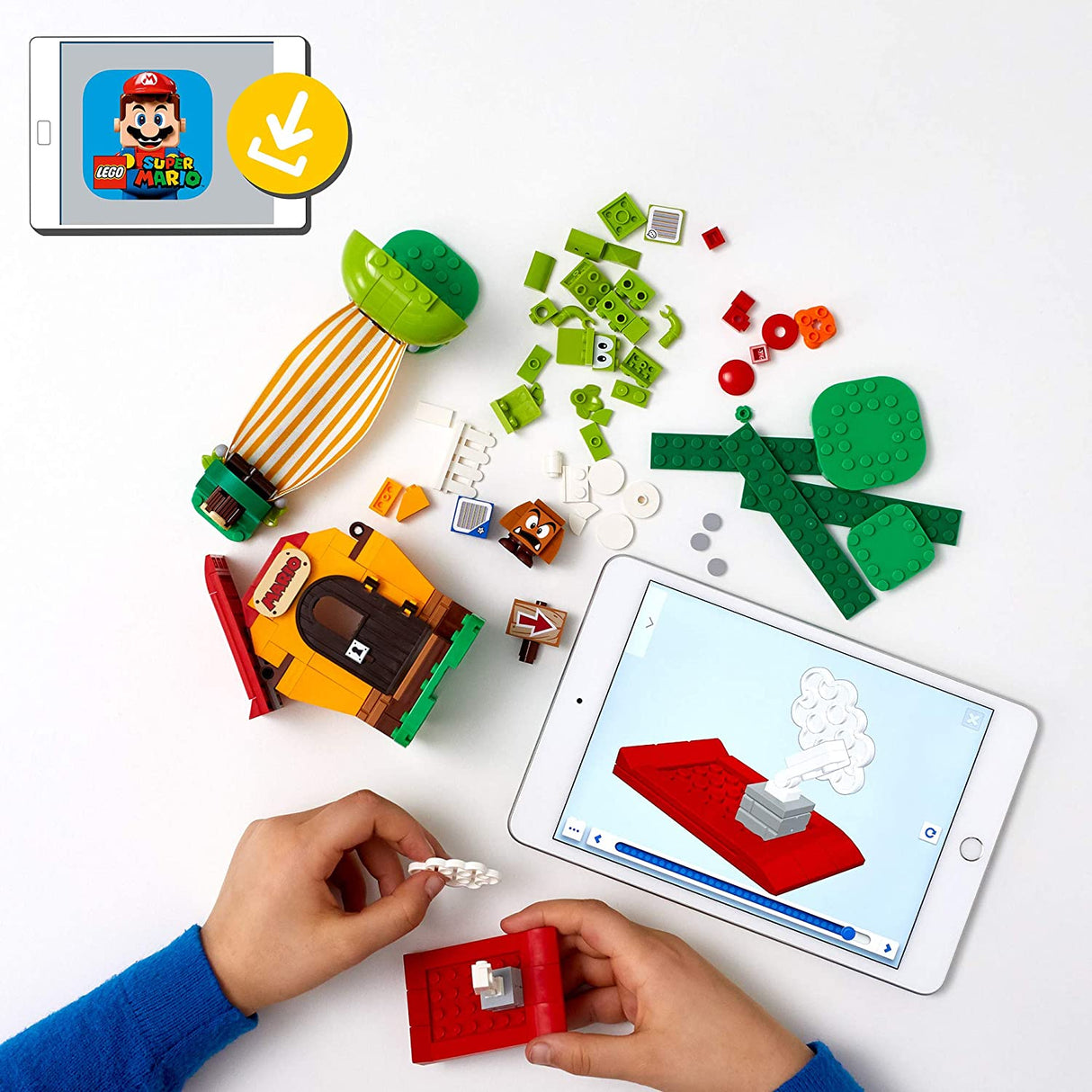 LEGO SUPER MARIO  SET DE EXTINDERE CASA LUI MARIO SI YOSHI 71367