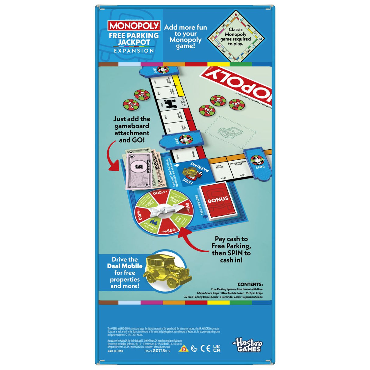 MONOPOLY EXTENSIE JACKPOT PARCARE GRATUITA PENTRU JOCUL MONOPOLY IN LIMBA ENGLEZA