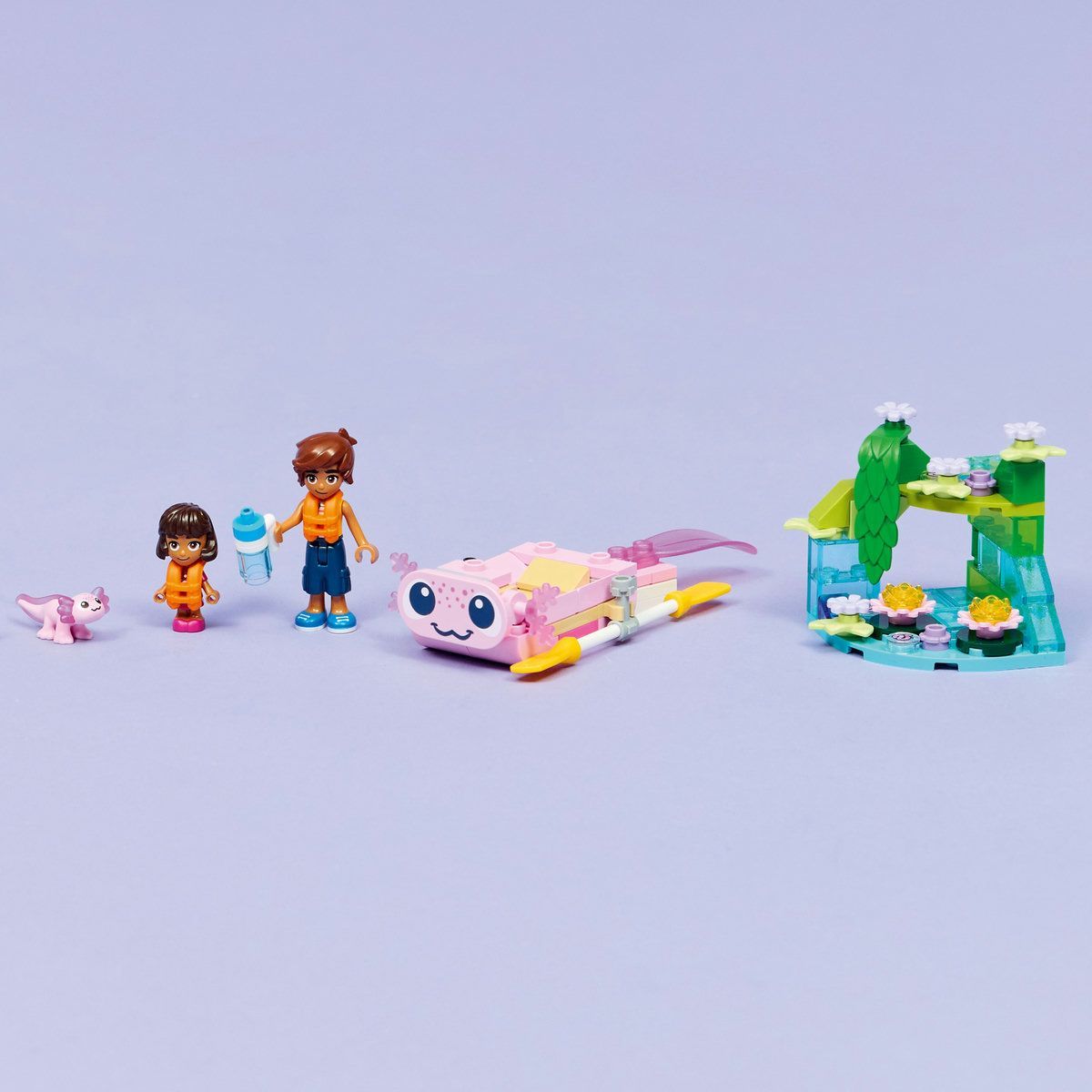 LEGO FRIENDS BARCA AXOLOTL PENTRU AVENTURI 42681