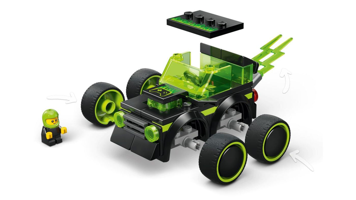LEGO CITY VEHICULE MASINA DE CURSE DIN JOCURI VIDEO 60484