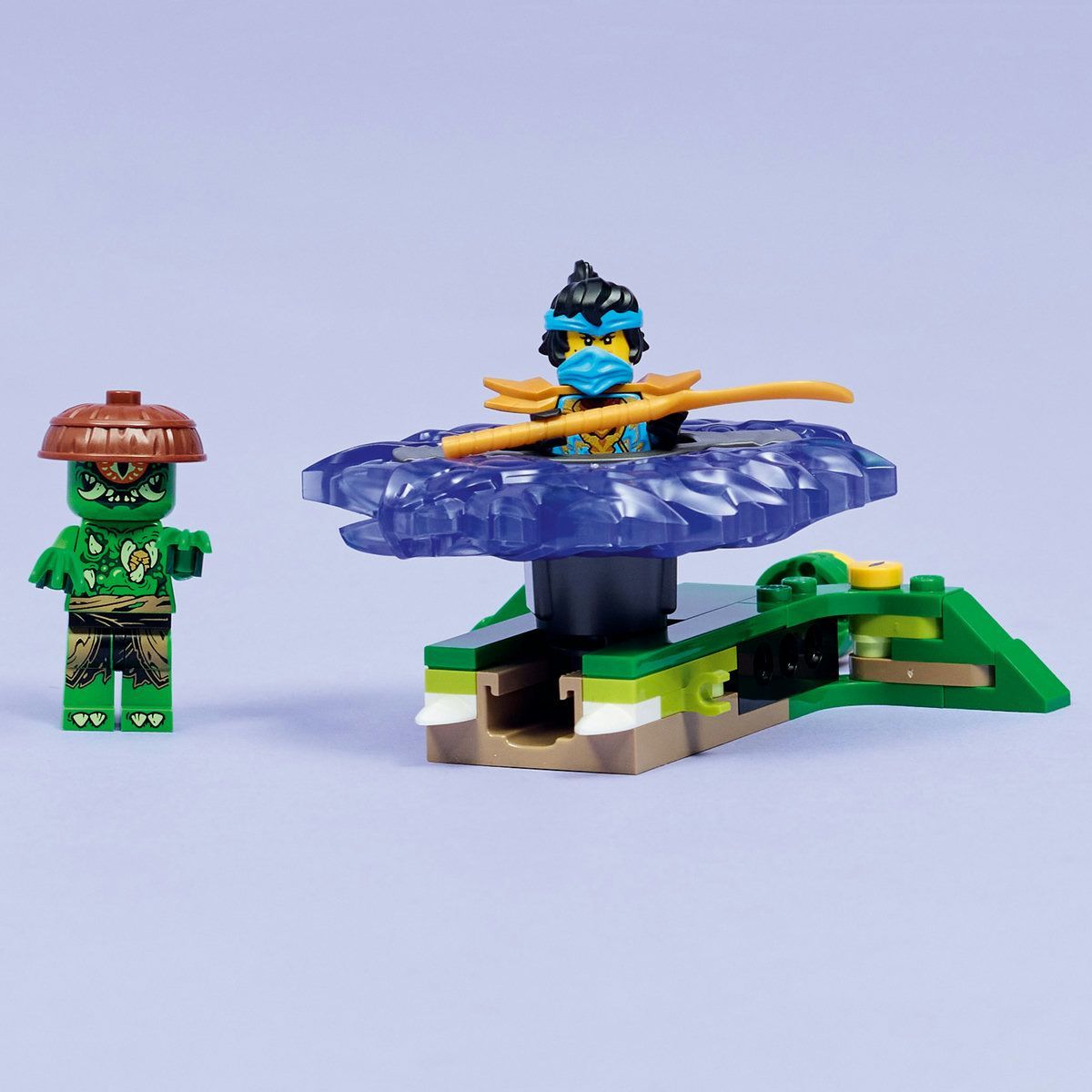 LEGO NINJAGO NYA VS SPINNERUL MONSTRU CU MUTATII 71849