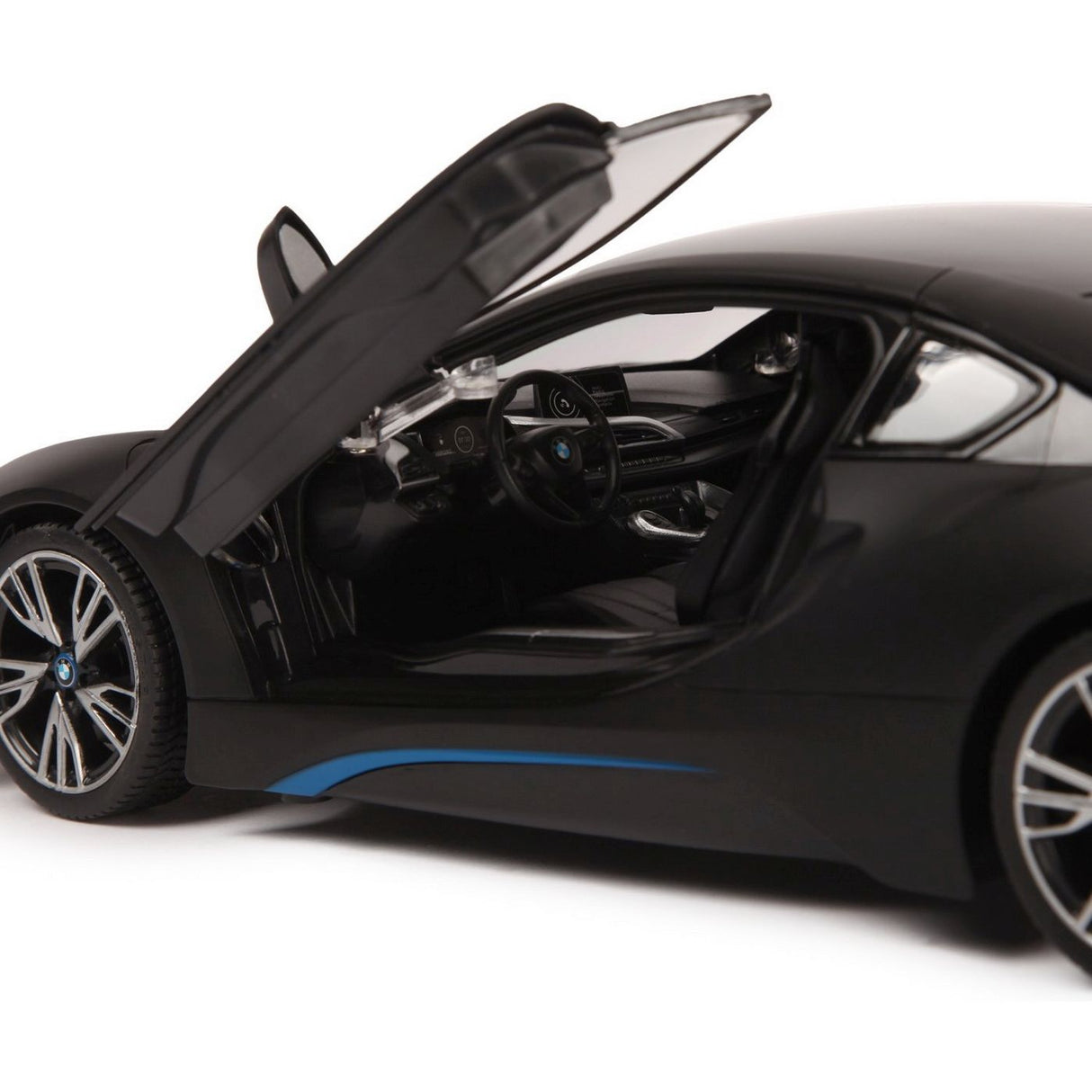 MASINA CU TELECOMANDA BMW I8 NEGRU SCARA 1 LA 14