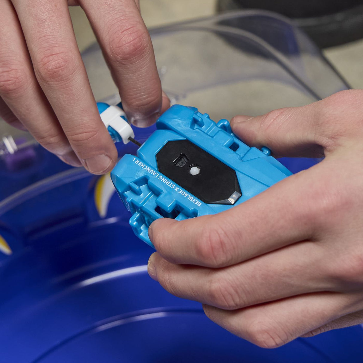 BEYBLADE X LET IT RIP SET LANSATOR SI ROATA COBALT DRAGOON 2-60C