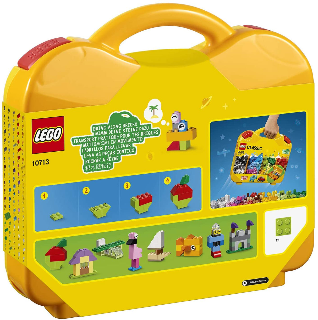 LEGO CLASSIC VALIZA CREATIVA 10713