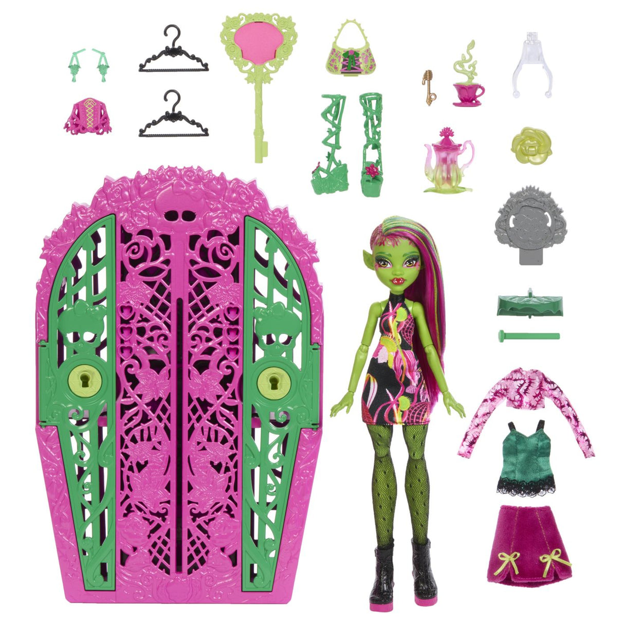 MONSTER HIGH GRADINA DE LA MIEZUL NOPTII PAPUSA VENUS MCFLYTRAP