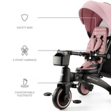 TRICICLETA KINDERKRAFT JAZZ 2, PINK