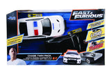 SET MASINUTE FAST AND FURIOUS RC TOYOTA SUPRA&DODGE CHARGER SRT SCARA 1:16