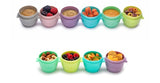 SET 10 RECIPIENTE SNAP&GO, MELII, 6*59 ML + 4*118 ML