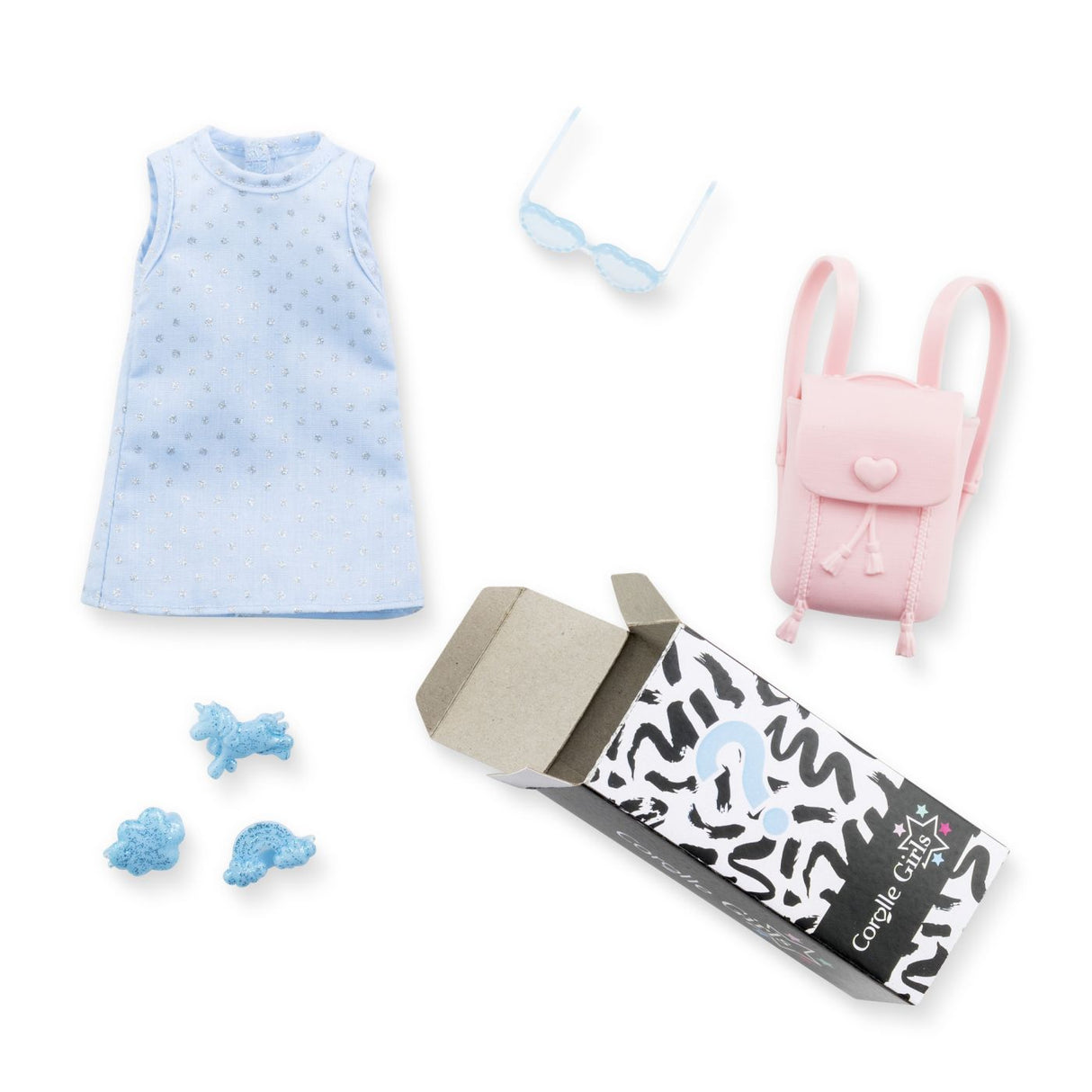 COROLLE SET CUMPARATURI SURPRIZA PAPUSA ZOE 28CM
