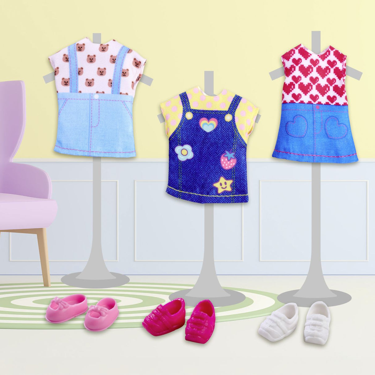 EVI LOVE FASHION SET PAPUSA EVI SI ACCESORII