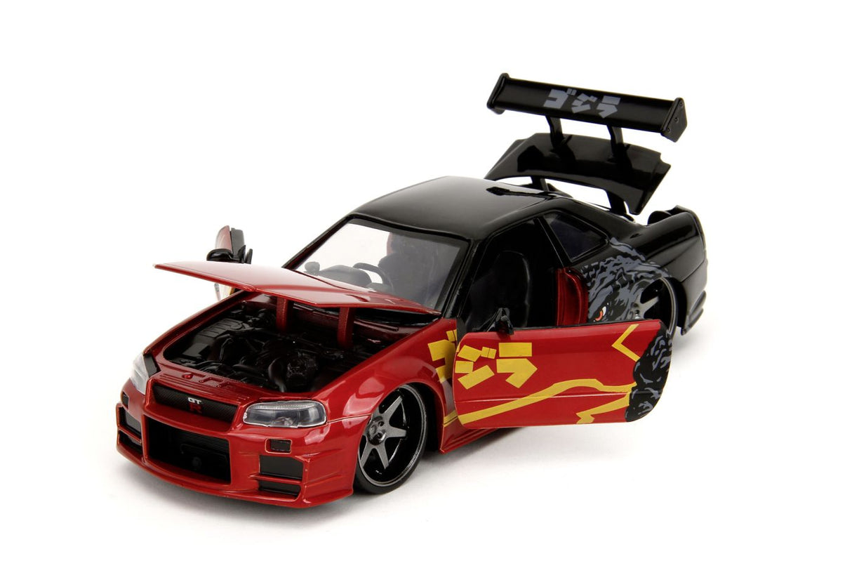 JADA GODZILLA MASINUTA METALICA NISSAN SKYLINE GTR SCARA 1 LA 24