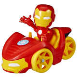 SPIDEY PRIETENII EXTRAORDINARI SET VEHICUL SI FIGURINA IRON MAN