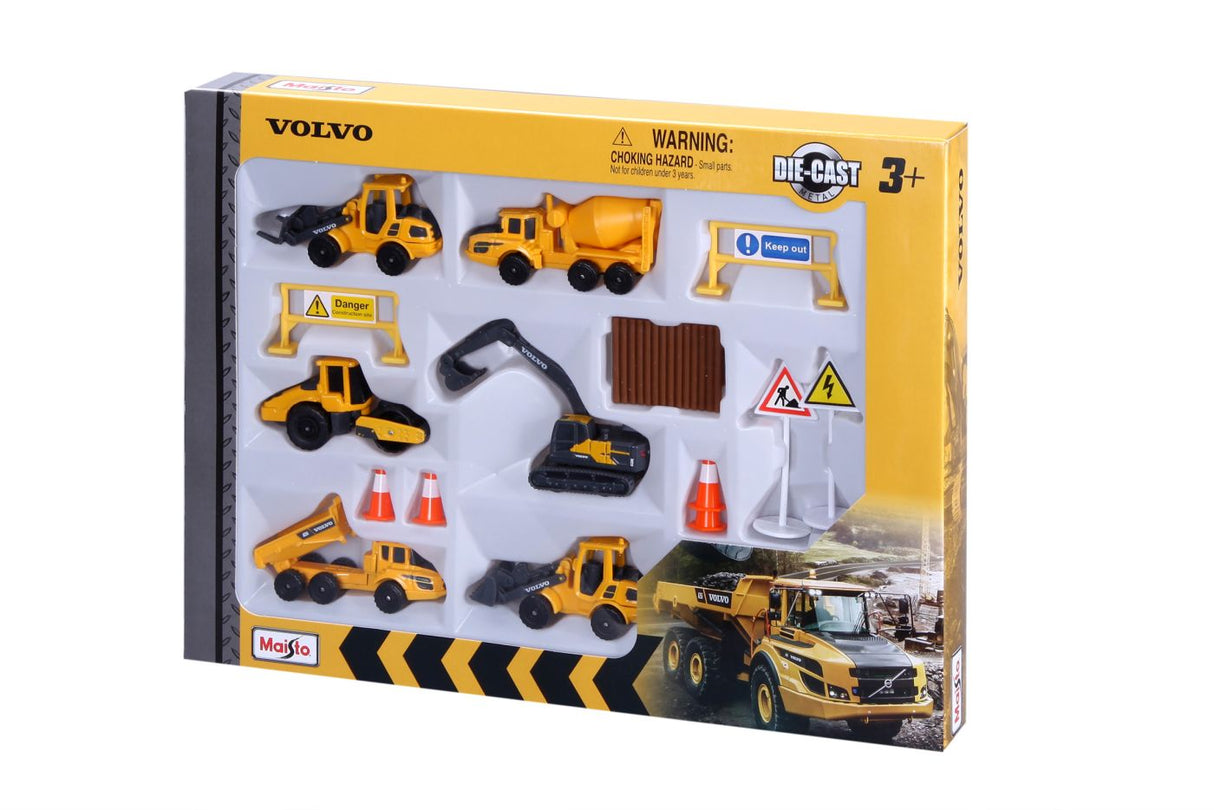 MAISTO SET UTILAJE DE CONSTRUCTII VOLVO