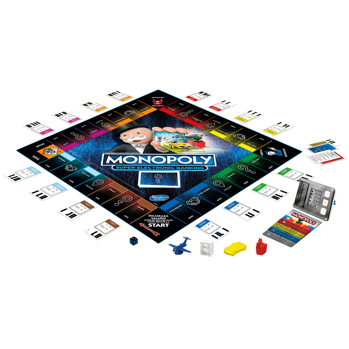 MONOPOLY SUPER ELECTRONIC BANKING - CASTIGA TOT in limba romana