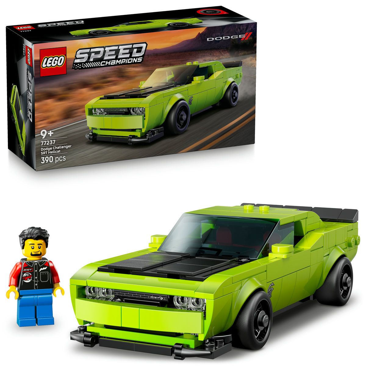 LEGO SPEED CHAMPIONS MASINA SPORT DODGE CHALLENGER SRT HELLCAT 77237