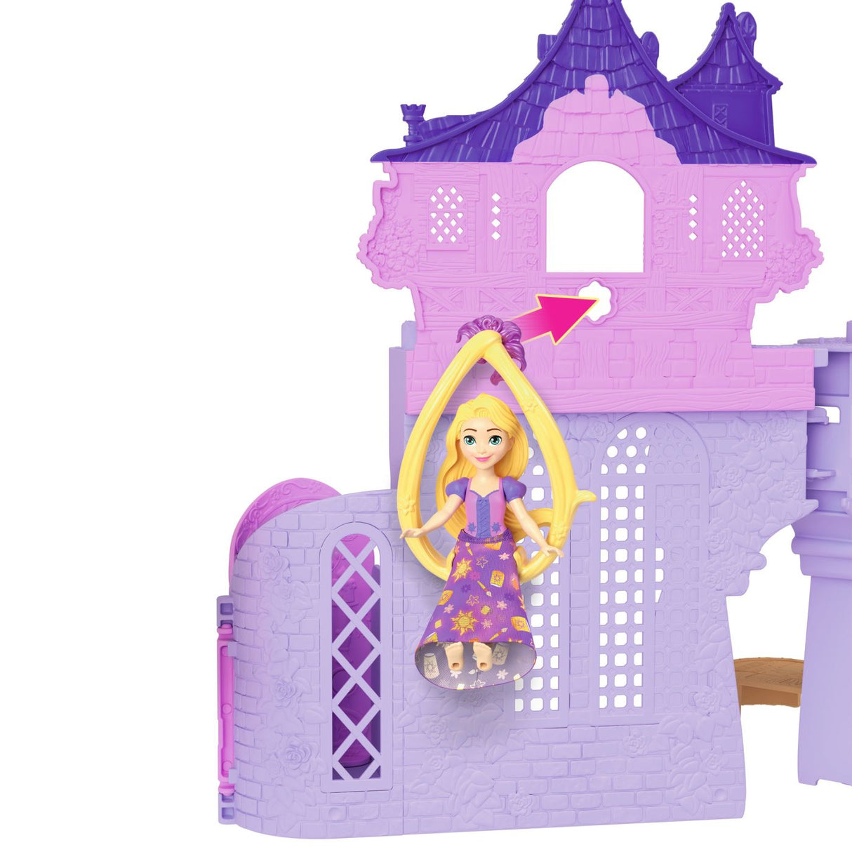 DISNEY PRINCESS SET CASTELUL LUI RAPUNZEL CU ACCESORII