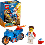 LEGO CITY MOTOCICLETA DE CASCADORIE-RACHETA 60298