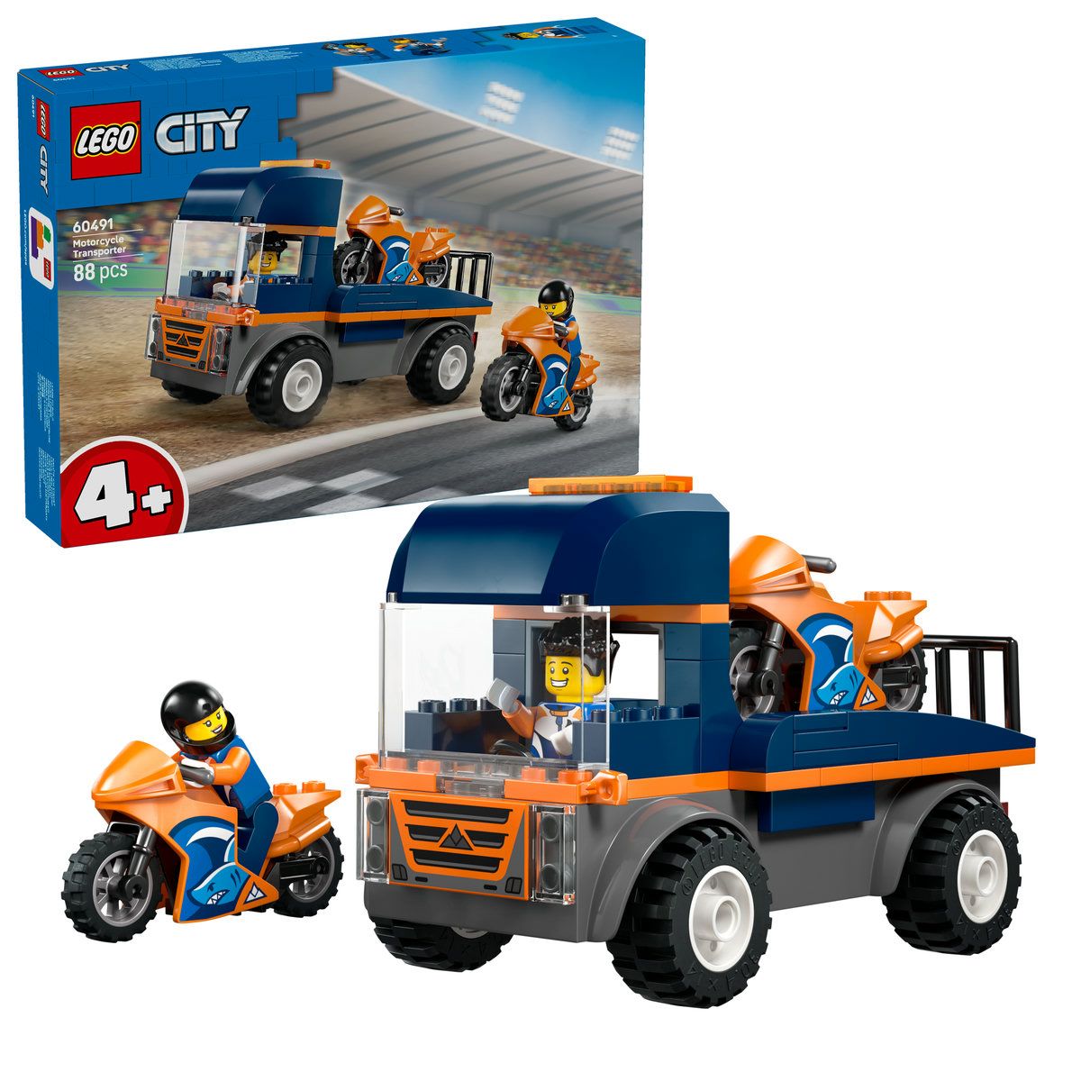 LEGO CITY TRANSPORTOR DE MOTOCICLETE 60491