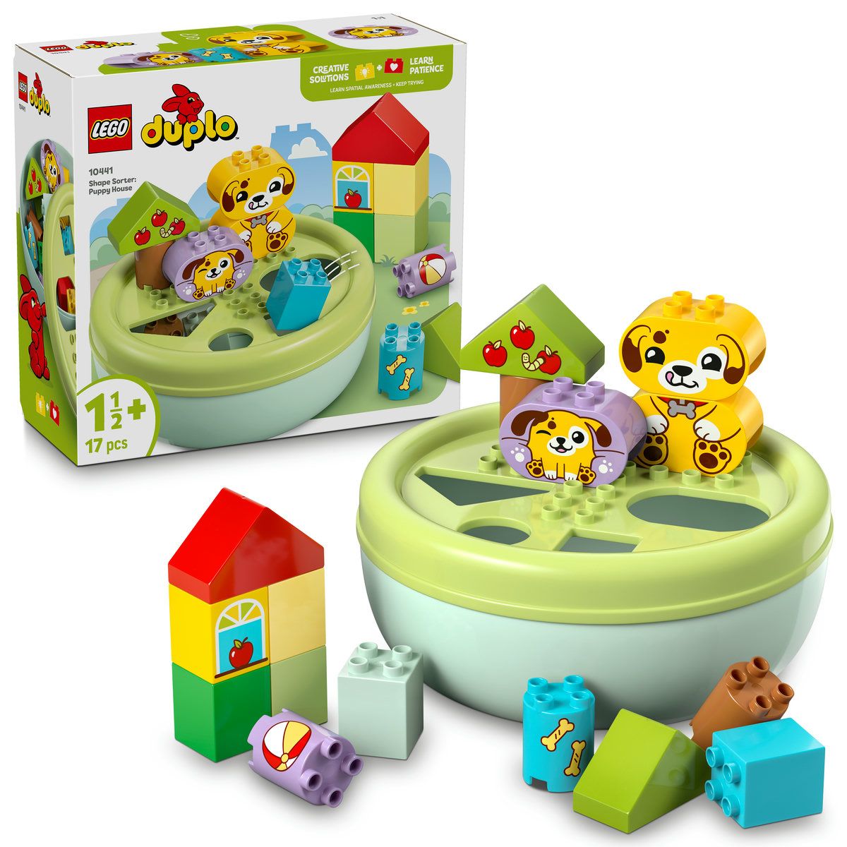 LEGO DUPLO SORTATOR DE FORME CASA PENTRU CATEI 10441