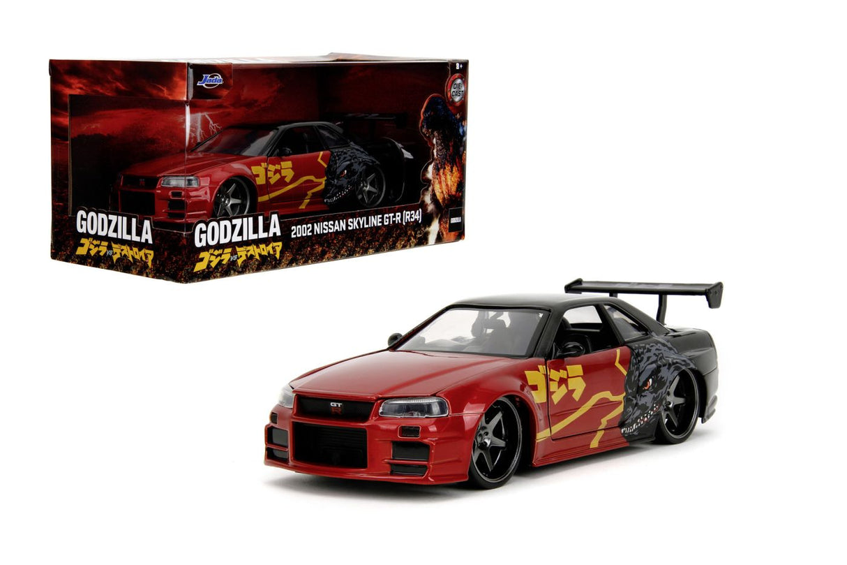 JADA GODZILLA MASINUTA METALICA NISSAN SKYLINE GTR SCARA 1 LA 24