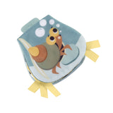 FISHER PRICE JUCARIE SENZORIALA 2 IN 1 TUMMY TIME VIDRA PENTRU BEBELUSI