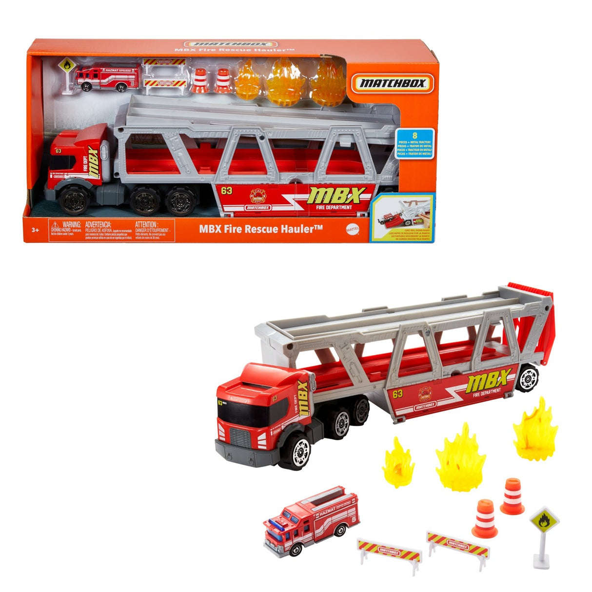 MATCHBOX AUTOSPECIALA PENTRU POMPIERI MBX
