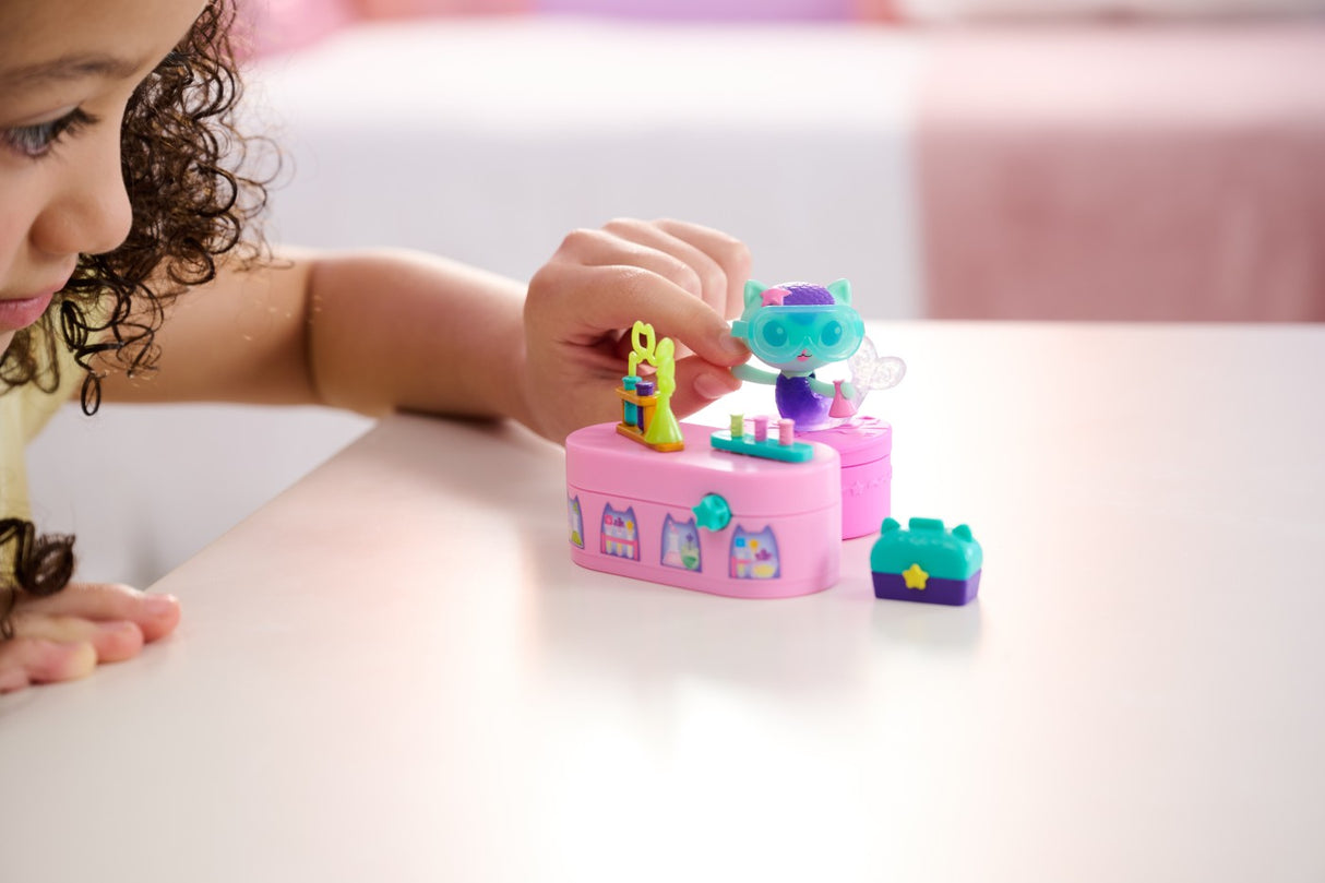 GABBYS DOLLHOUSE BOBBLE KITTY MERCAT SI CAMERA POTIUNILOR