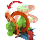 HOT WHEELS CITY SET STATIA DE POMPIERI SI BATALIA CU TREX