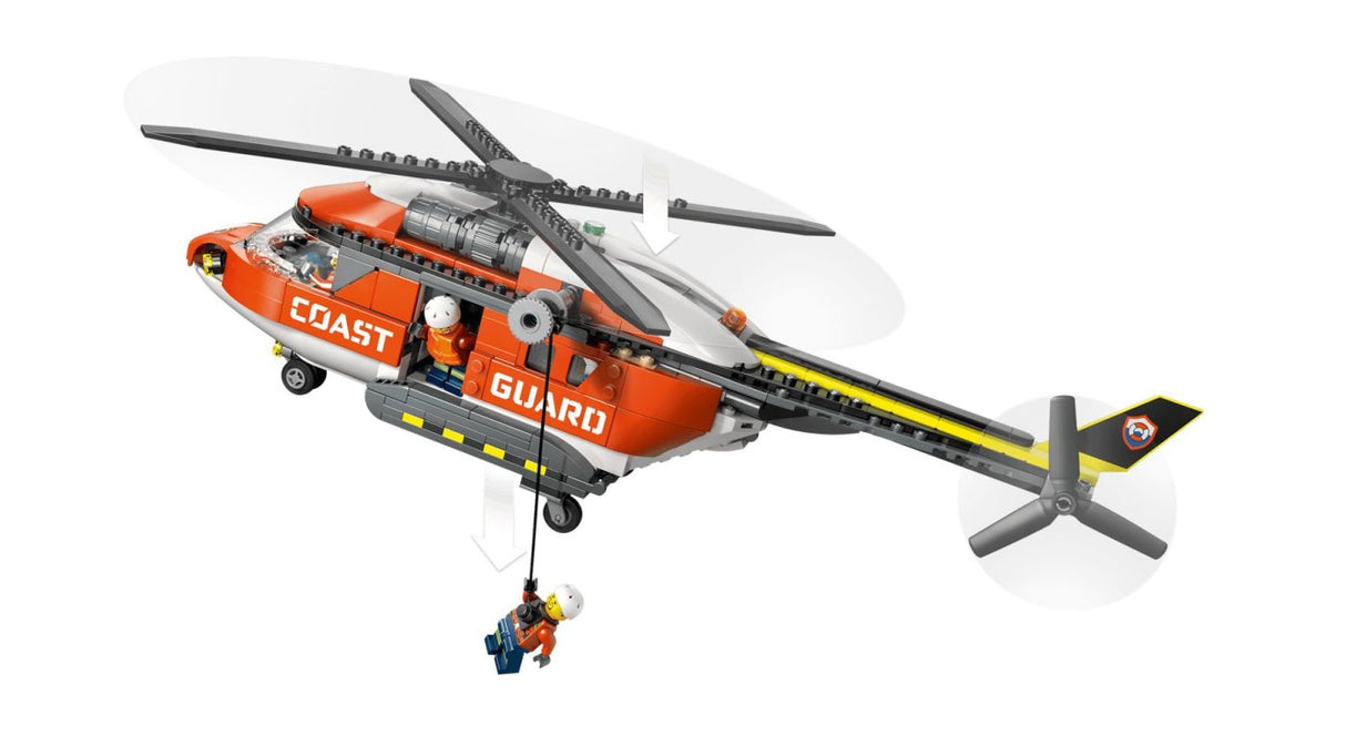 LEGO CITY ELICOPTER AL PAZEI DE COASTA 60503