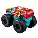 HOT WHEELS MONSTER TRUCK ROARIN WRECKERS DEMO DERBY CU FUNCTII SI SUNETE SCARA  1:43