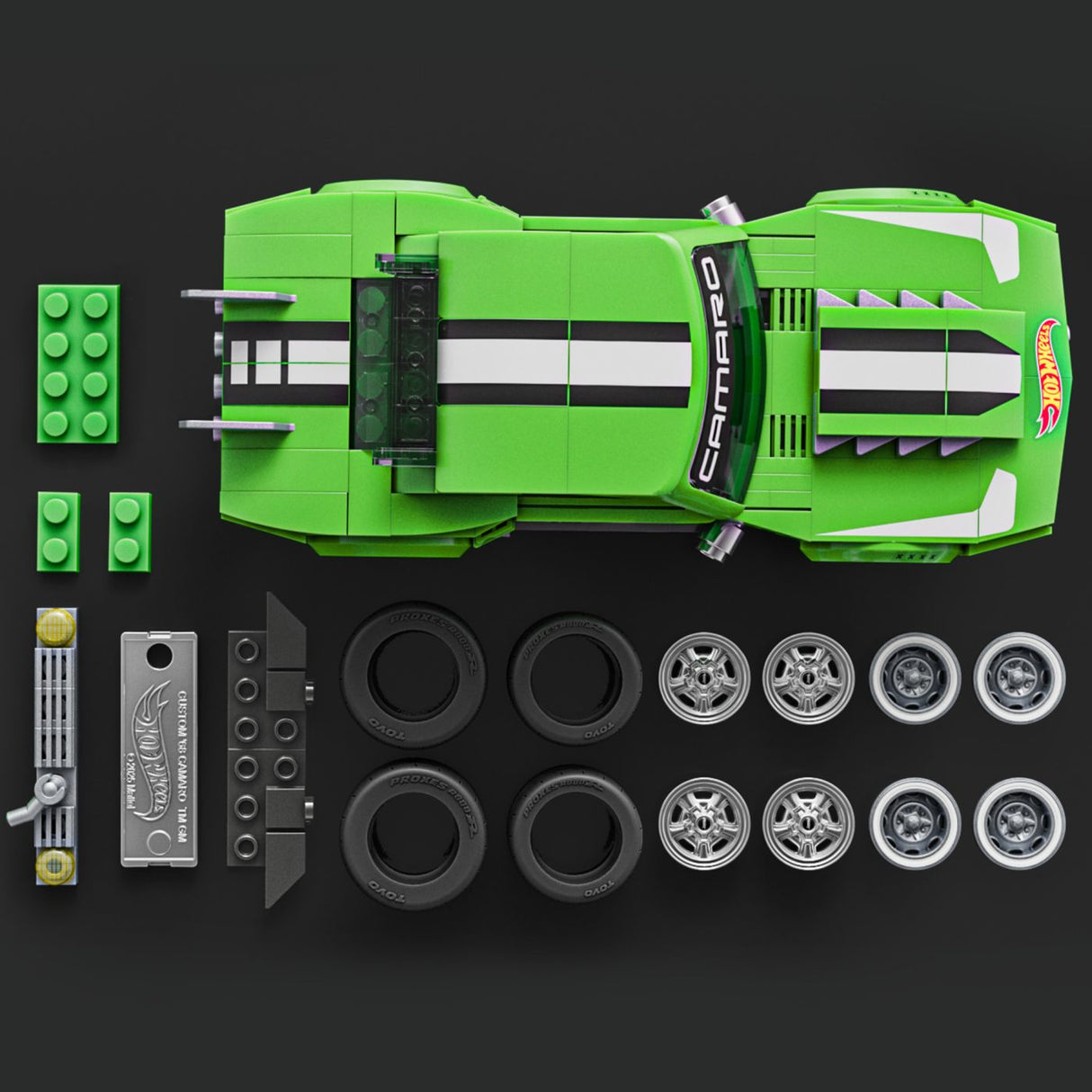 HOT WHEELS SPEED SERIES SET DE CONSTRUCTII CAMARO BY CHEVROLET 1968