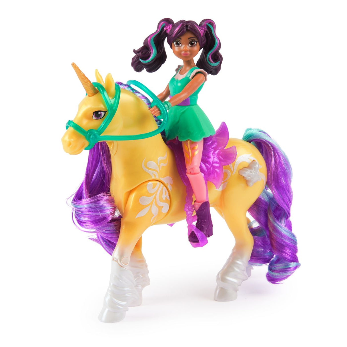 UNICORN ACADEMY SET PAPUSA AVA SI UNICORNUL LEAF PLANTA MAGICA