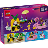 LEGO FRIENDS PETRECERE LA PISCINA CU UNICORNUL SI FLAMINGO 42658