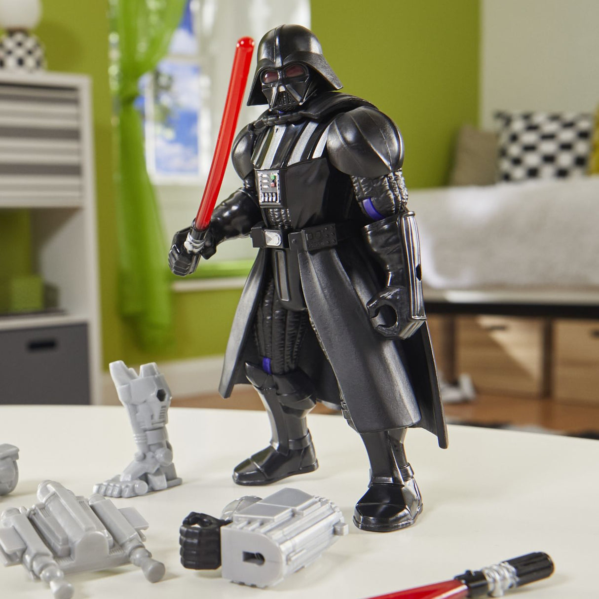 STAR WARS MIX MASHERS DELUXE SET FIGURINA DARTH VADER 12CM SI ACCESORII
