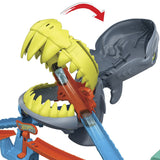 HOT WHEELS CITY PISTA DE CURSE PLAJA RECHINULUI CHOMP CU MASINUTA INCLUSA